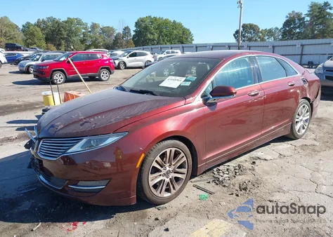 2016 Lincoln Mkz из США, поврежденный, VIN 3LN6L2G93GR612460